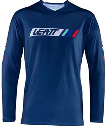 Leatt 5024120460 Camiseta, Azul Vaquero, XS para Hombre