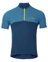 VAUDE Tricot Matera Hz para Hombre Camiseta, Azul Gris, L