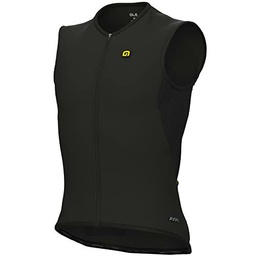 Alé Cycling R-ev1 Thermo Chaleco, Negro, M para Hombre