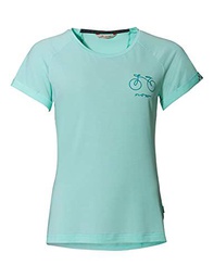 VAUDE Camiseta Cyclist 2 para Mujer, Glacier, 38