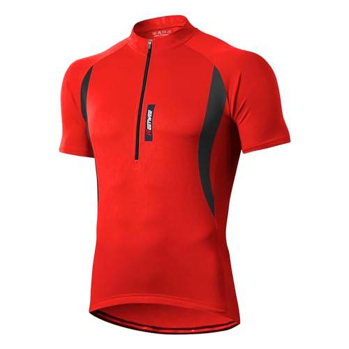 MEETWEE Maillot Ciclismo Hombre, Bicicleta De para Jersey Manga Corta Cómodo Respirable Secado Rápido