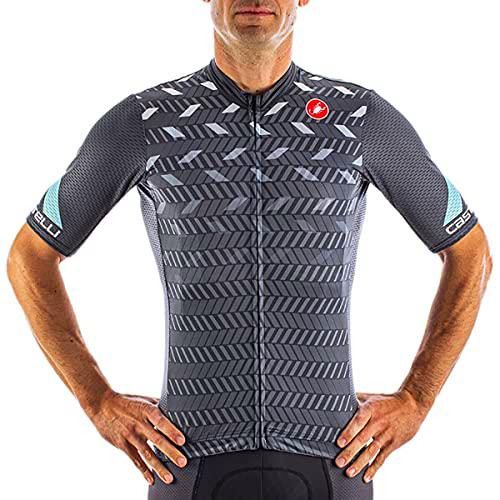 CASTELLI Avanti Jersey T-Shirt, Dark Gray, M Hombres