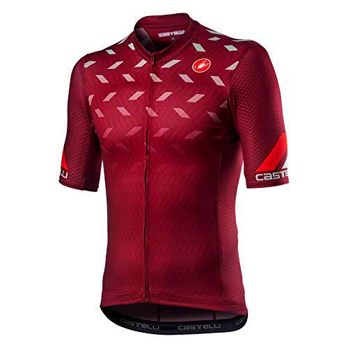 CASTELLI Avanti Jersey Camiseta, Burdeos, M para Hombre