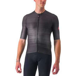 CASTELLI Aero Race 6.0 Jersey T-Shirt, Light Black, L Men's