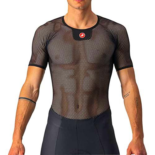 CASTELLI Core Mesh 3 SS T-Shirt, Men's, Black White, XX-Large