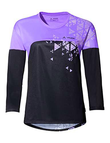 VAUDE Camiseta Moab LS V Mujer, Limonio, 42