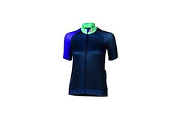 XLC Race Camiseta de Mujer, Azul Oscuro/Blanco/Rojo, S