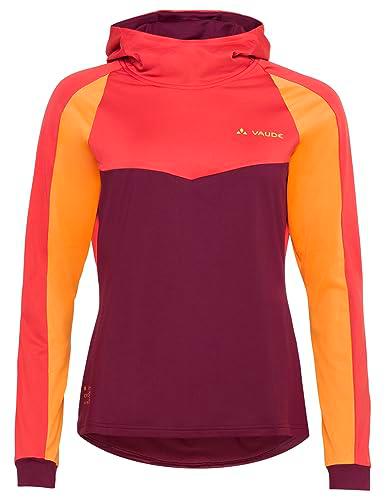 VAUDE Camiseta para Mujer Qimsa LS II, Brick, 42