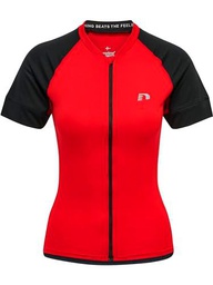 newline Womens Core Bike Jersey Camisa, Tango Red, L