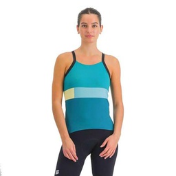 Sportful Snap W Top T-Shirt, Shade Spuce Light Green