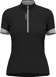 ODLO Camiseta de Ciclismo para Mujer con Cremallera