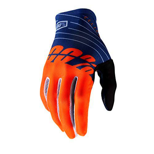 Guantes CELIUM 100% Unisex, Azul Marino/Naranja, XL