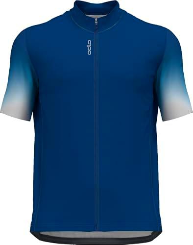 ODLO Camiseta de Ciclismo de Manga Corta para Hombre