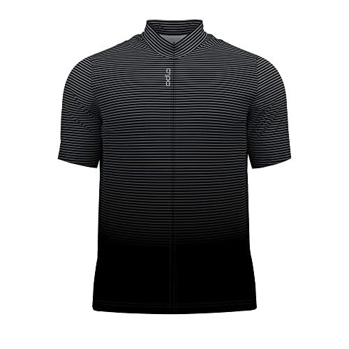 Odlo Hombre Camiseta de ciclismo con cremallera ESSENTIALS