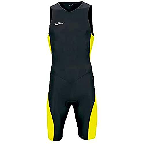 Joma - Mono triathlon negro-amarillo s/m para hombre