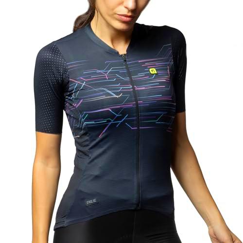 Alé Cycling Pr.e Megabyte Maillot de Ciclismo, Negro