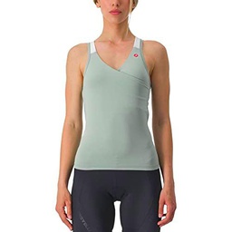 CASTELLI Solaris Top T-Shirt, Defender Green/Ivory, M Women's