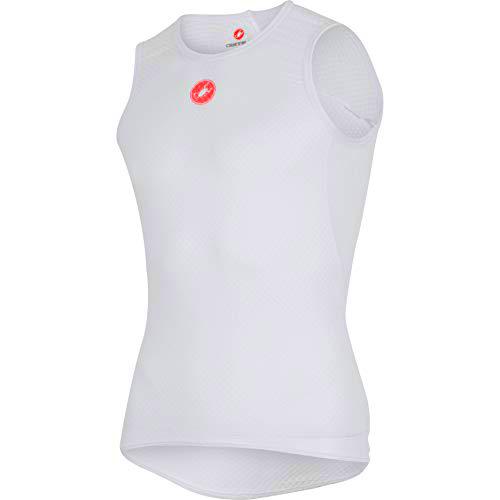 Castelli Pro Issue Sleeveless T-Shirt, Men's, Blanco, XXL