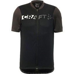 Craft Core Endur Logo Jersey M Camiseta, Hombres, Negro-Slate, Small