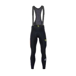 KARPOS 2521014-069 Verve WINT BIBTIGHT Short Cycling Dungarees Hombre Black/Grenadine Tamaño S