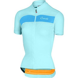 CASTELLI SCHEGGIA Jersey FZ Sweatshirt, Women's, Glacier Lake/Sky Blue