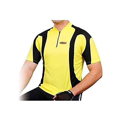 Massi - Maillot M/C Contour Amarillo/Negro S