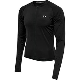 newline Mens Core Bike L/S Jersey Blusa, Hombre, Negro, XL