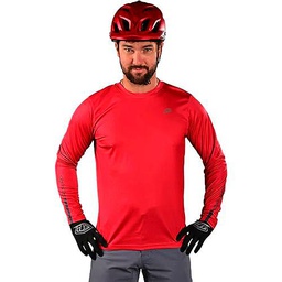 Troy Lee Designs Camiseta, Rojo, L Hombres