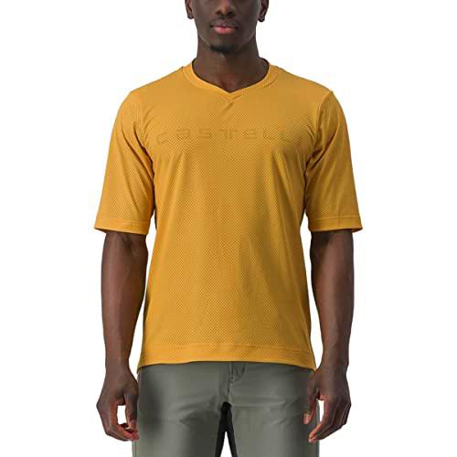 CASTELLI 4523018-277 Trail Tech tee 2 Men's T-Shirt Honey L