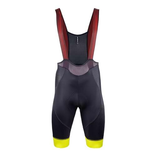 NALINI 03109001100C000.10 Bib Short Hombre Pants Black/Yellow M