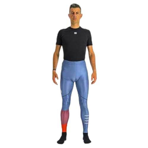 Sportful 0421516-567 Squadra Hombre Pants Blue Sea Red M