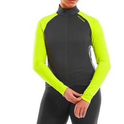 Altura Womens Icon manga larga resistente al viento reflectante térmica ciclismo Jersey