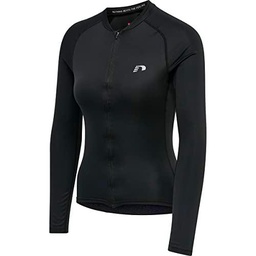 newline Womens Core Bike L/S Jersey Camisa, Mujer, Negro, L