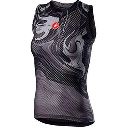 CASTELLI Pro Mesh W S.Less Camiseta, Mujer, Light Black, X-Large