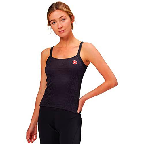 CASTELLI Promesa Jacquard Baberos Top T-Shirt, Mujer