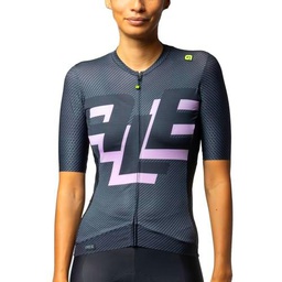 Alé Cycling Pr.e Multiverso Maillot de Ciclismo, Negro