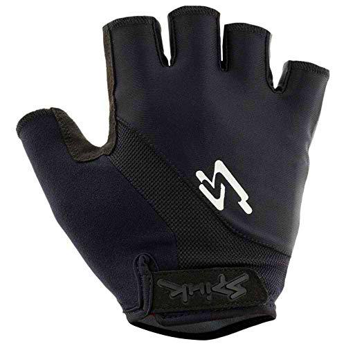 Spiuk XP Guante Corto, Adultos Unisex, Negro, T. S