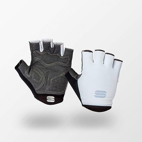 Sportful Race Gloves Guantes de Ciclismo, Hombres, Blanco, XX-Large