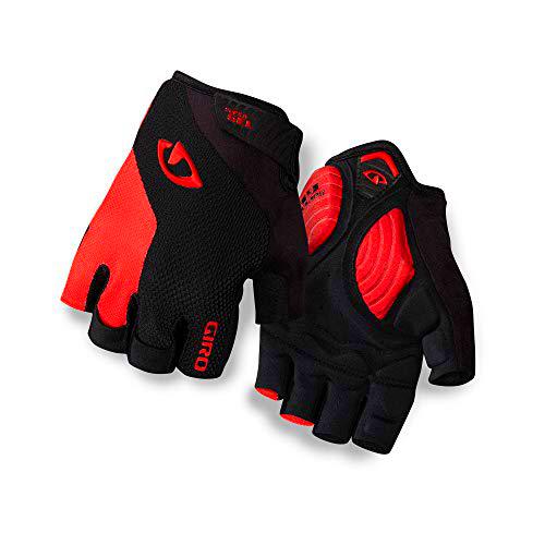 Guantes de bicicleta Giro Strade Dure Hombre rojo / negro Talla M 2019 Guantes de bicicleta de dedo completo