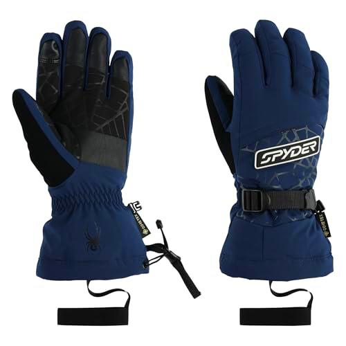 Spyder Guantes Overweb GTX, Hombre, True Navy, M