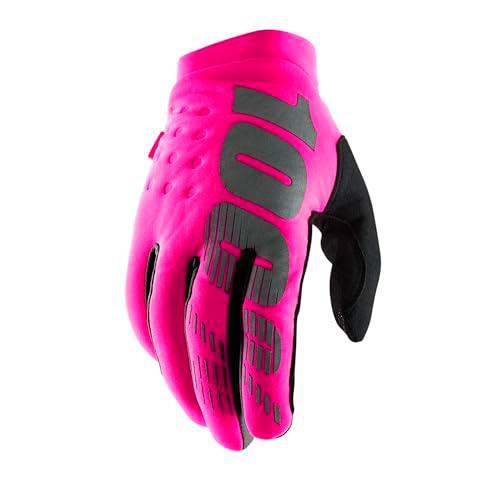 Ride100percent BRISKER Women's Gloves Neon Pink/Black LG Guantes para ocasión Especial