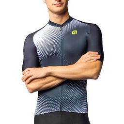 Alé Cycling Pragma Optical Maillot de Ciclismo, Negro