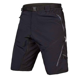 ENDURA Pantalón Corto MTB 2019 Hummvee II with Liner Negro (S, Negro)