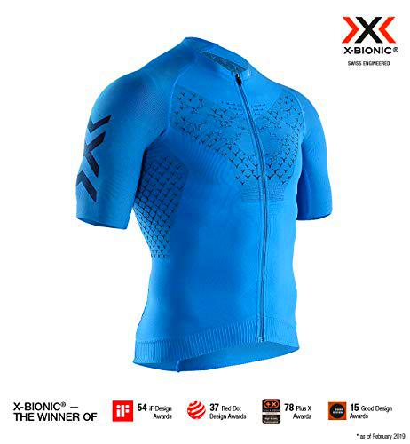 X-Bionic Maillot M/C Twyce G2 Bike Zip Hombre Azul