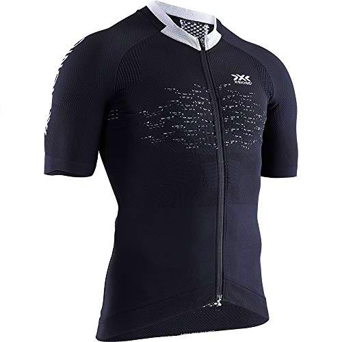 X-Bionic M/C The Trick G2 Bike Zip Maillot, Hombre, Negro, L