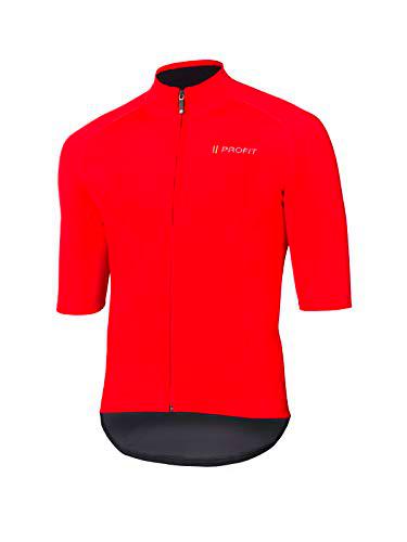 Spiuk Profit Cold&amp;Rain Maillot M/C, Hombre, Rojo, XXL