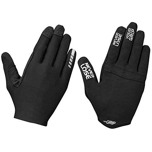 GripGrab Aerolite InsideGrip - Guantes Profesionales para Bicicleta de montaña con Dedos Largos