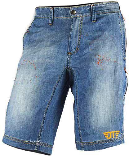 Jeanstrack Heras Jeans Pantalon Corto de Mountain Bike