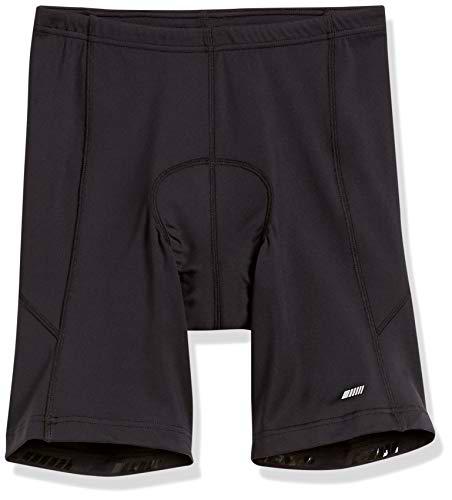 Amazon Essentials Pantalón Corto de Ciclismo Acolchado, Negro, XS