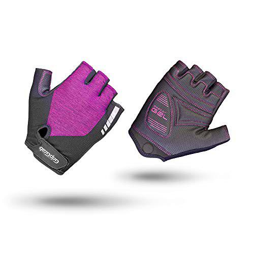 GripGrab Women's ProGel Gepolsterte Kurzfinger Fahrradhandschuhe Komfortable Fingerlose Damen Sommer Radsport Handschuhe Guantes de Ciclismo para Verano